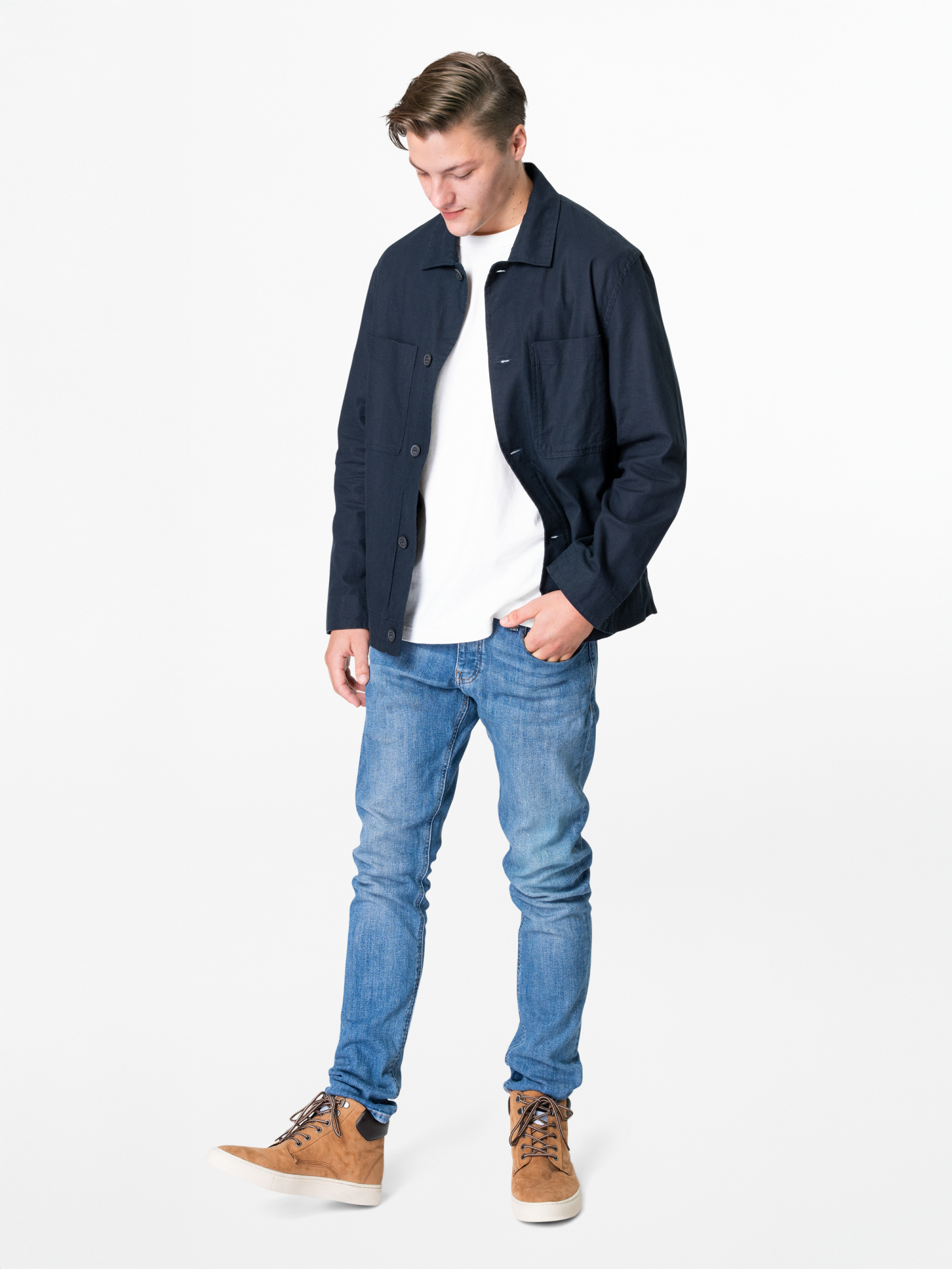 Lightweight Utility Shirt Jacket