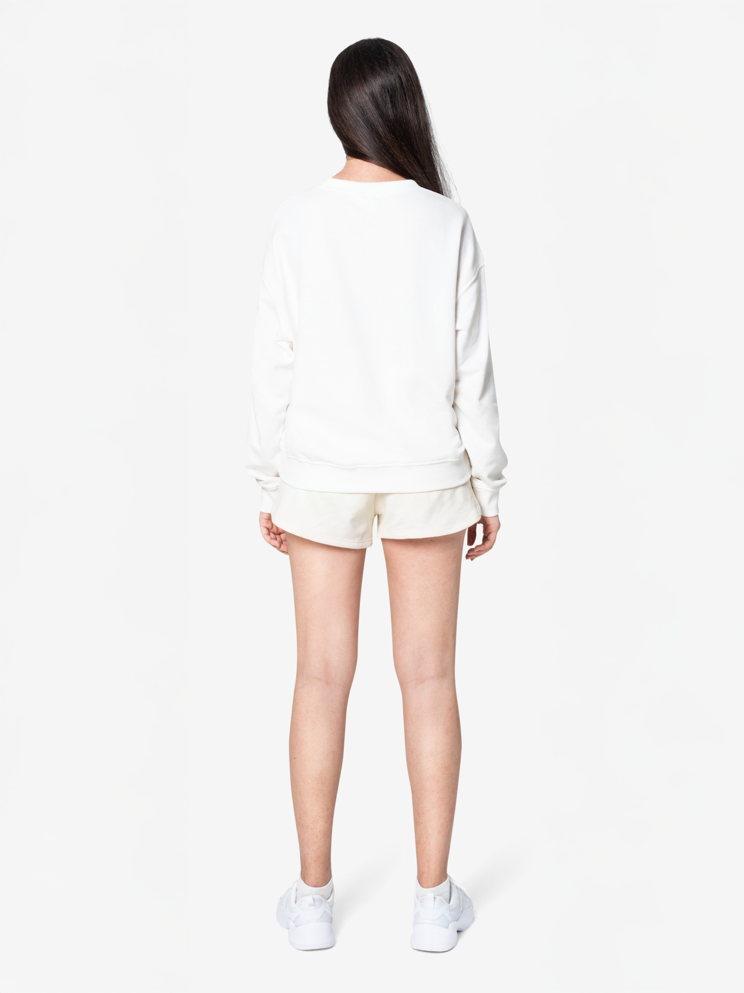 Relaxed Sweatshirt and Shorts Set