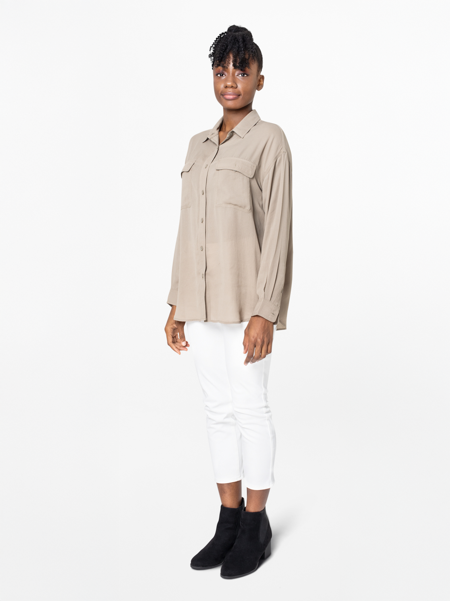Button-Down Long Sleeve Shirt