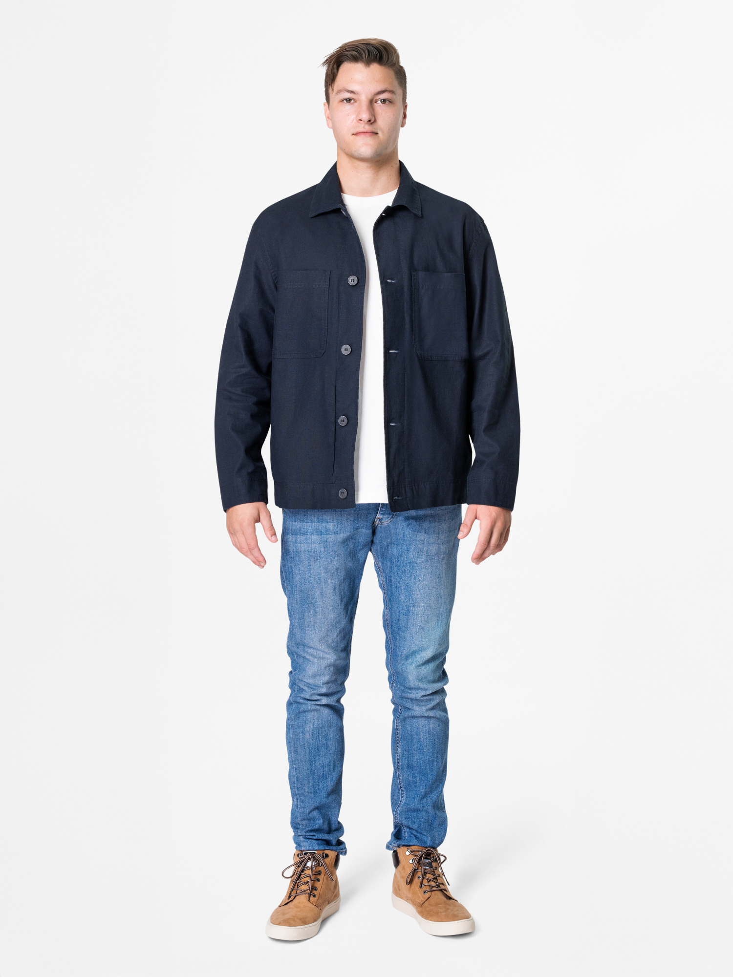 Lightweight Utility Shirt Jacket