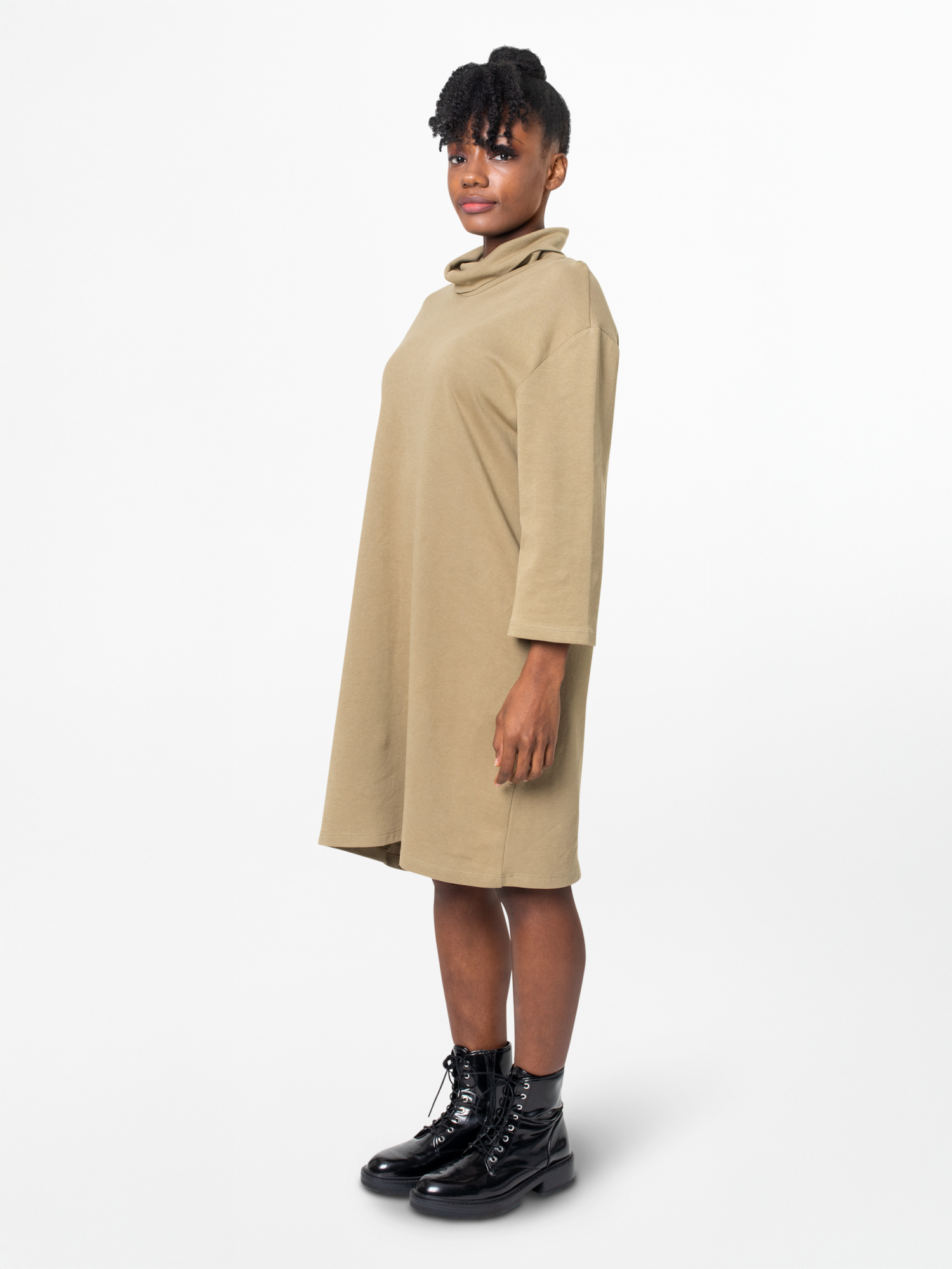 Cozy Turtleneck Dress