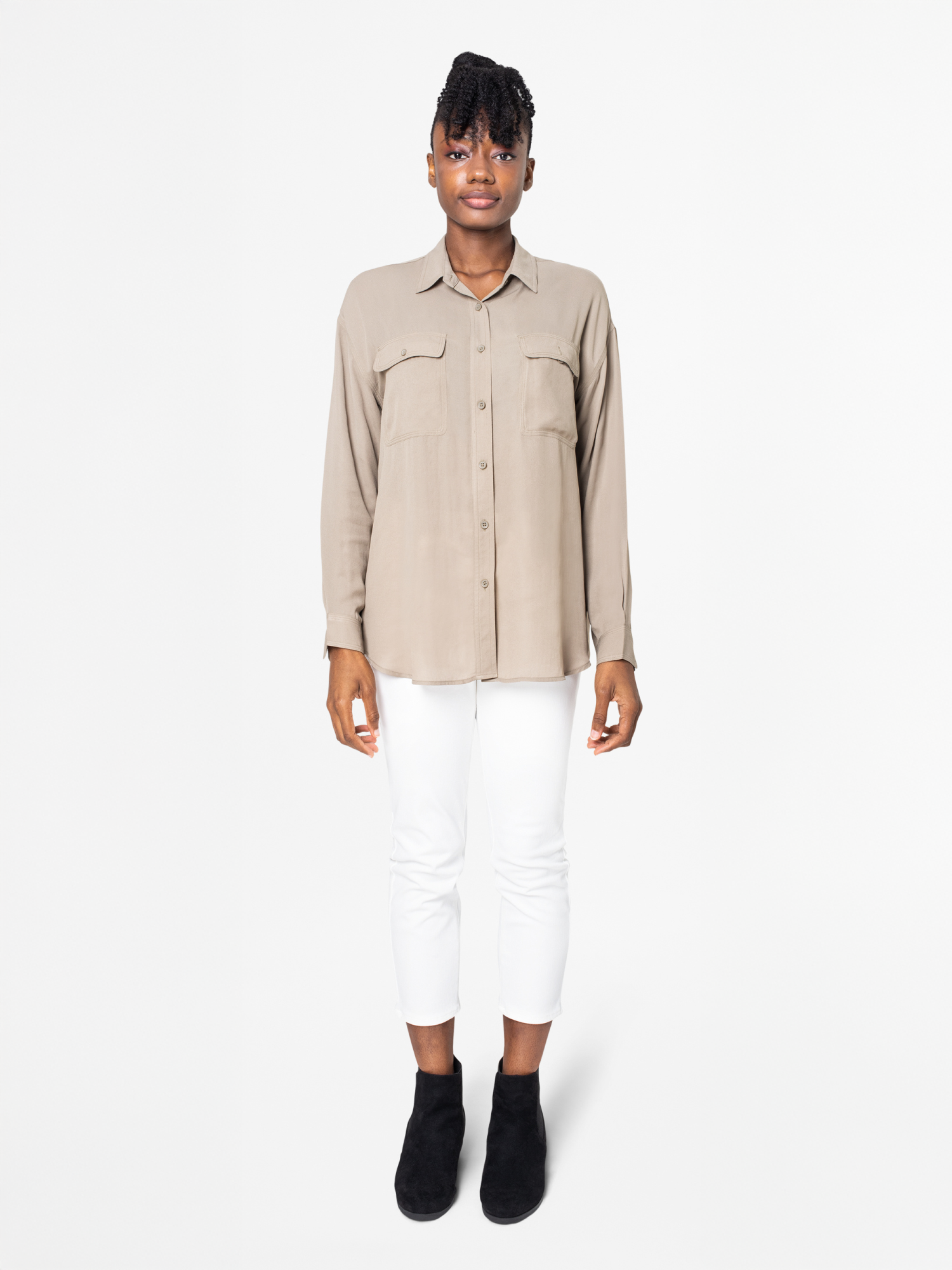 Button-Down Long Sleeve Shirt